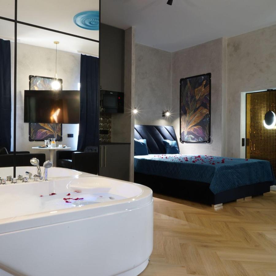 Apartament Z Jacuzzi W Sercu Krakowa Exteriör bild